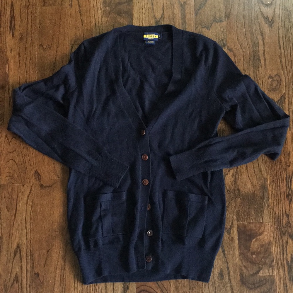 Rugby RL Navy Cardigan